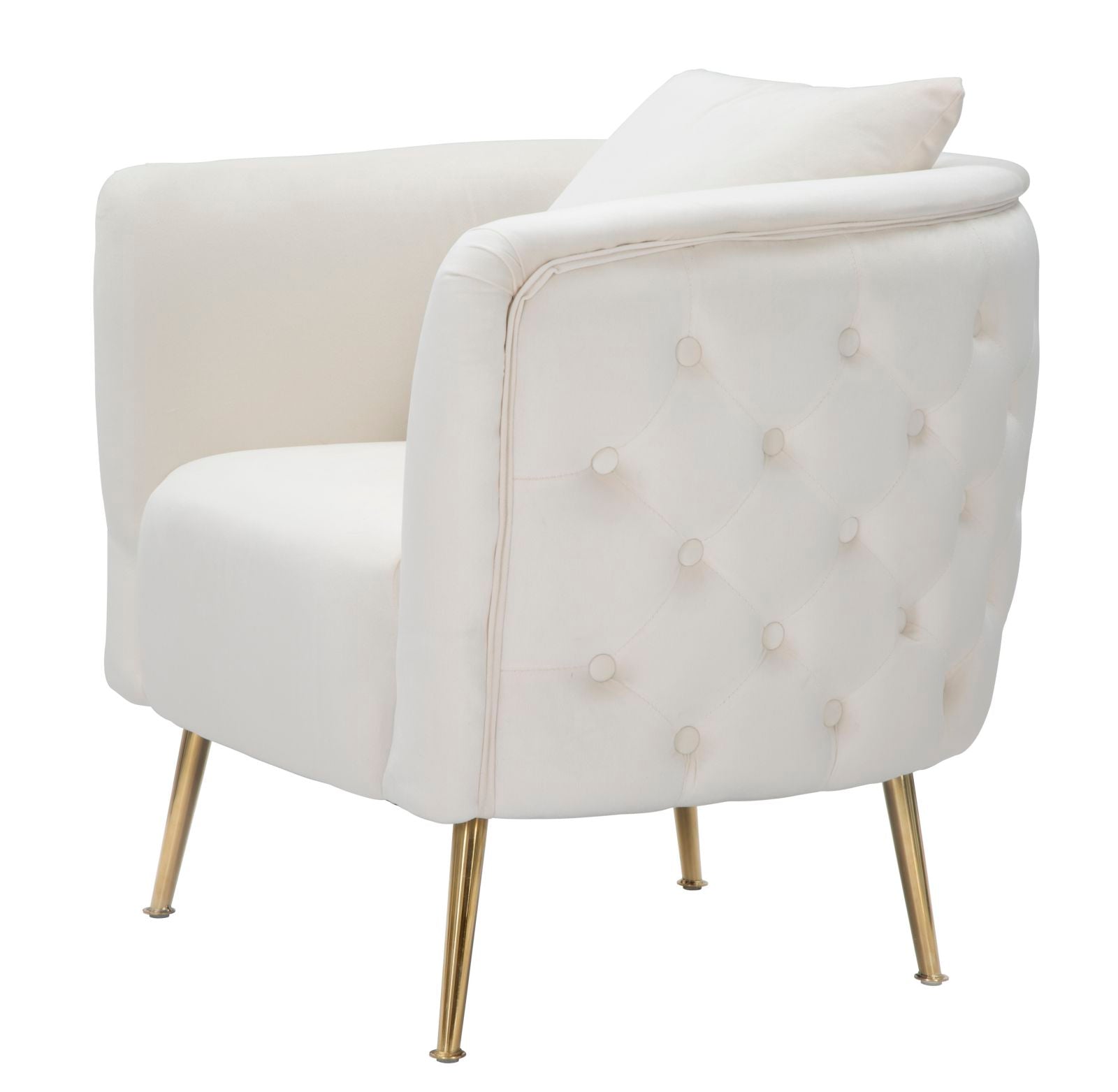 ARMCHAIR BUCAREST CREMA CM 76X74X73