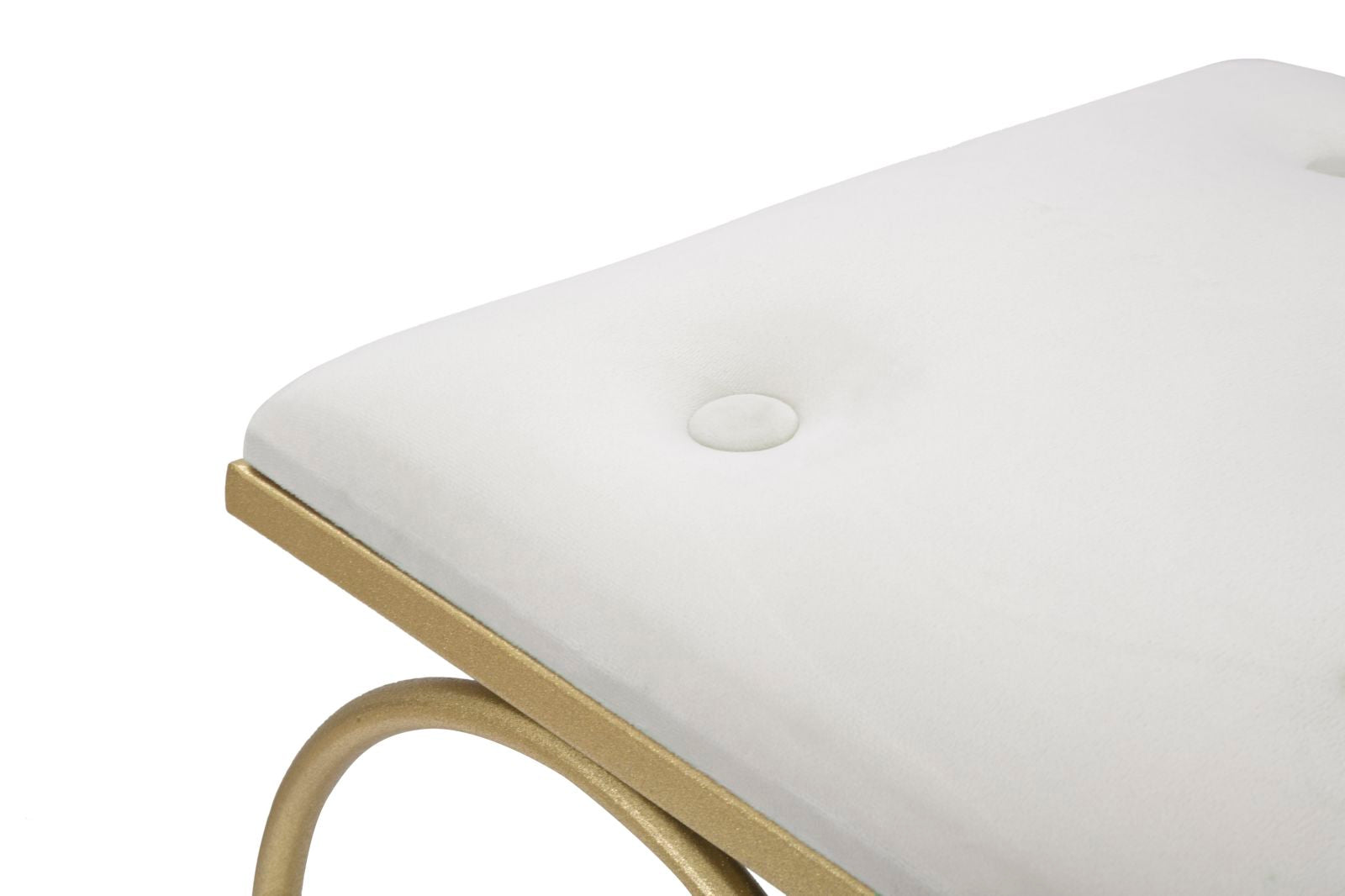 STOOL HEART CREMA CM 50X37,5X51,5