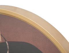 Horloge murale ronde design abstrait Moderne Ø 60 cm