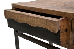 CONSOLE YELLOWSTONE CM 118X40X80 (BOIS D'ACACIA NILOTICA)