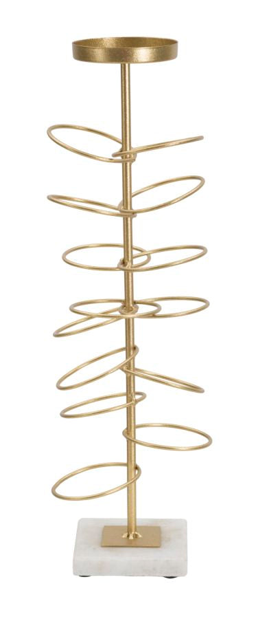 CANDLE HOLDER RINGS CM 14X13X46