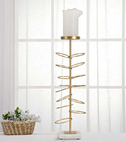 CANDLE HOLDER RINGS CM 14X13X46