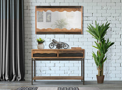 CONSOLE YELLOWSTONE CM 118X40X80 (BOIS D'ACACIA NILOTICA)
