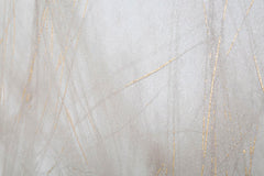 Impression sur toile cadre en bois design floral couleurs pastel décorations dorées