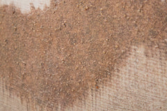 Peinture murale abstraite en toile cadre en bois couleurs chaudes