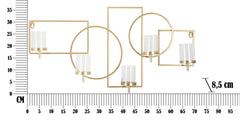 WALL CANDLE HOLDER MARIE CM 70X8,5X36