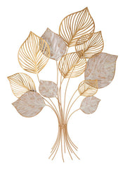 Panneau mural décoratif Félix 3D feuilles sculptées