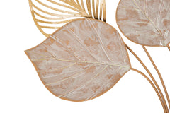 Panneau mural décoratif Félix 3D feuilles sculptées