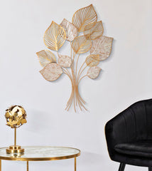 Panneau mural décoratif Félix 3D feuilles sculptées