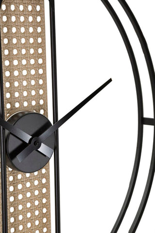 Reloj de pared redondo Ribby Cannage de Viena