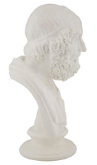 Statue Buste Sage Blanc