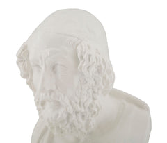 Statue Buste Sage Blanc