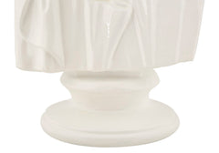 Statue Buste Sage Blanc