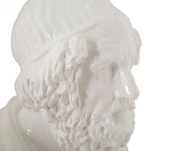 Statue Buste Sage Blanc