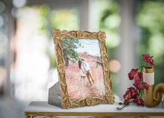 Cadre photo décoré Twist Fleurs