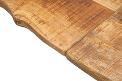 Table à manger extensible Bois de Mangue pieds Métal