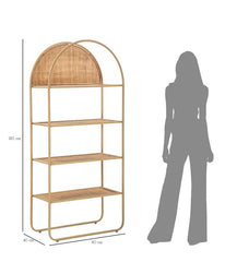 ÉTAGÈRE PANAMA RONDE CM 80X40X180