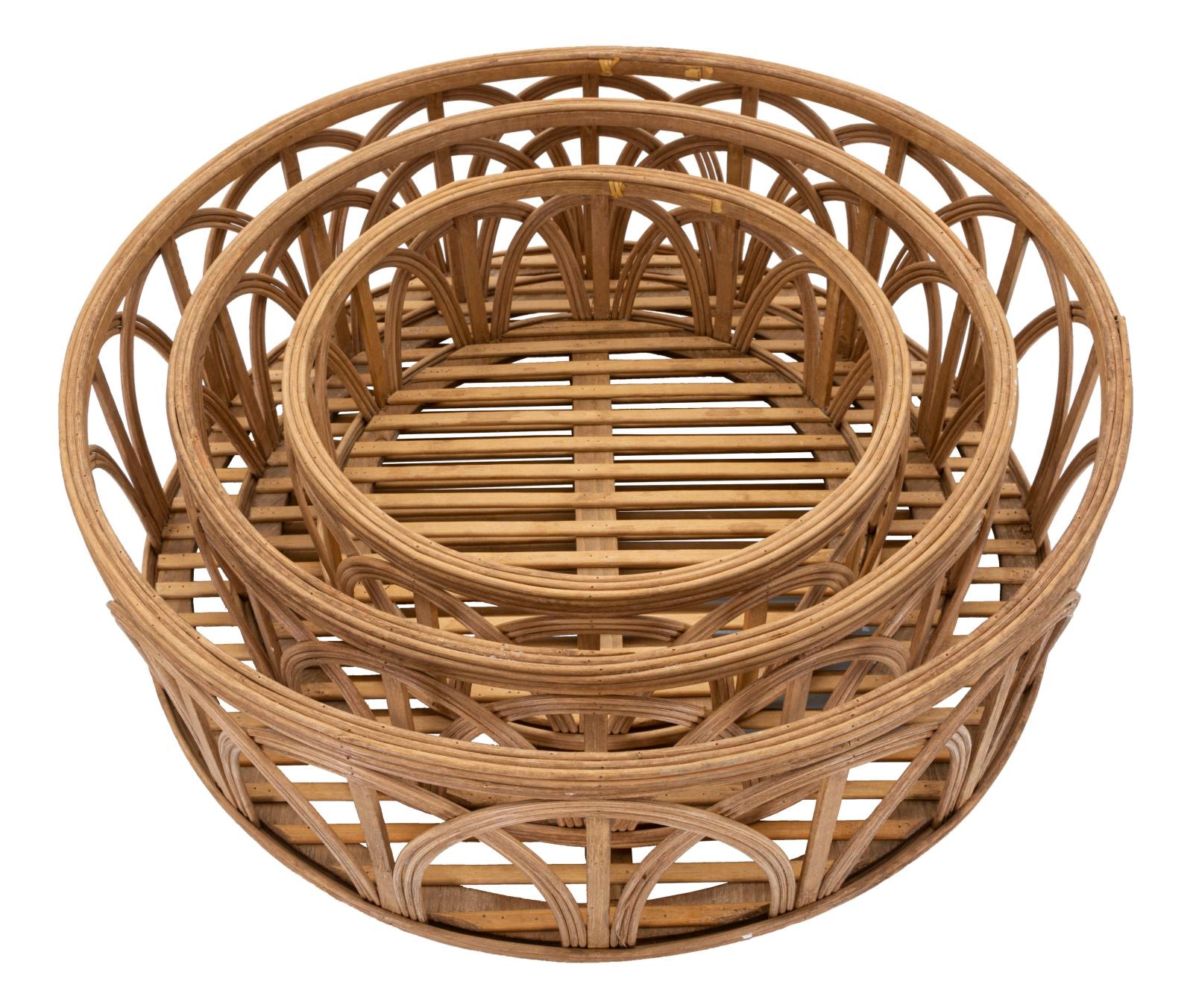 TRAY FUJI SET 3 PCS CM Ø 50X16-40X14-30X12