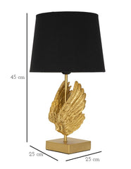 LAMPE DE TABLE AILES CM Ø 25X45