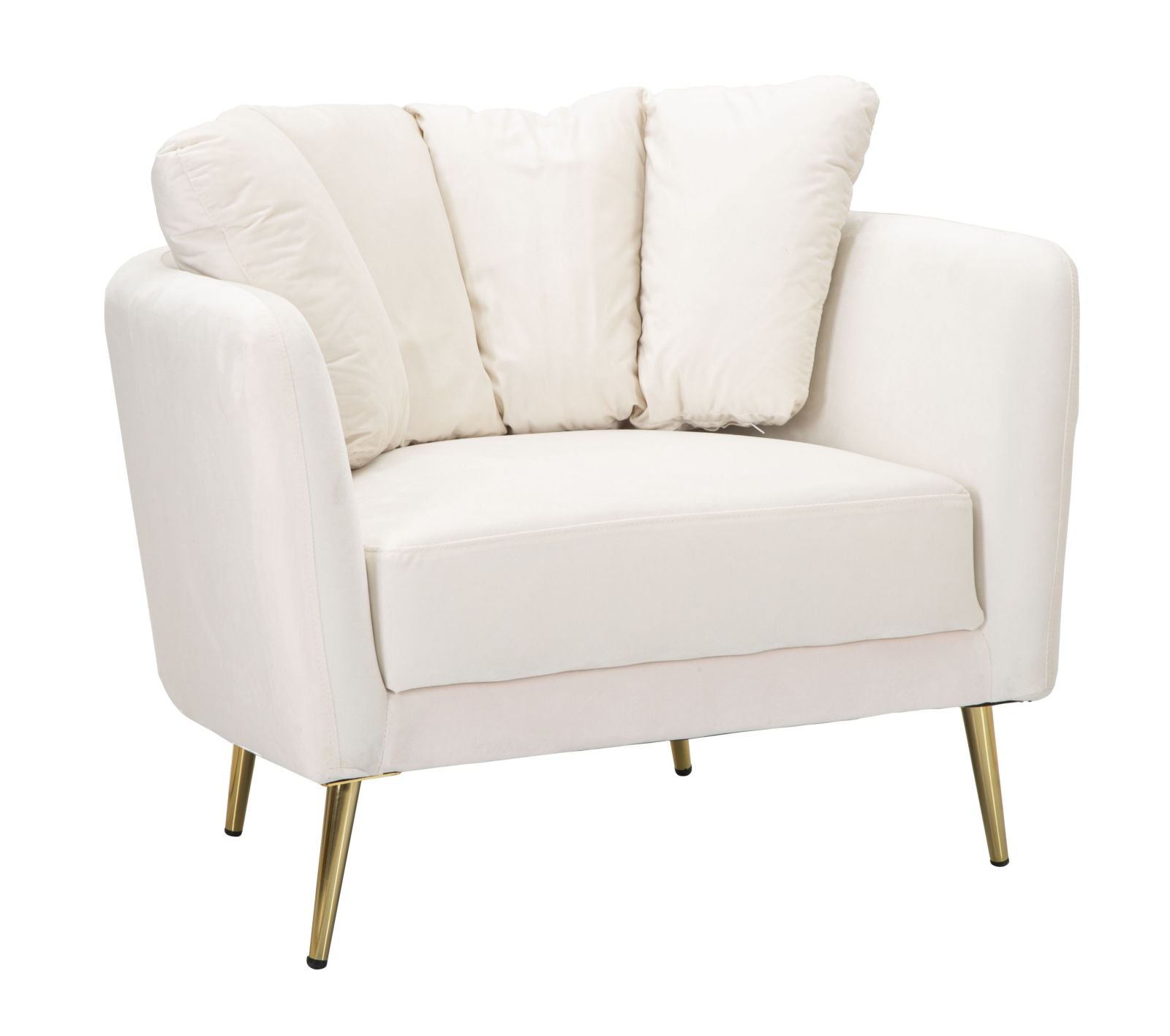 ARMCHAIR KIEV CREAM CM 88X77X74 