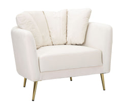 ARMCHAIR KIEV CREAM CM 88X77X74 