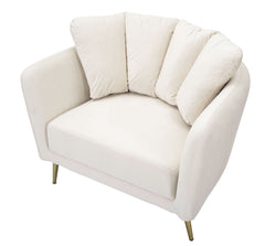 ARMCHAIR KIEV CREAM CM 88X77X74 