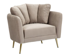 ARMCHAIR KIEV GREY CM 88X77X74