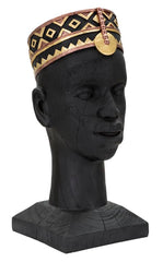 Statue homme Massai bois d'ébène