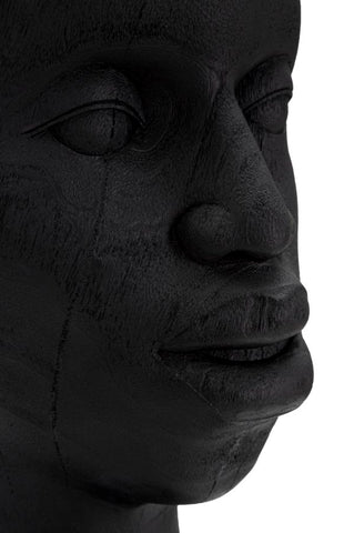 Statue homme Massai bois d'ébène