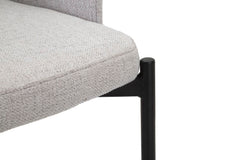 CHAIR HELSINKI GREY SET 2 PCS CM 51X53X80
