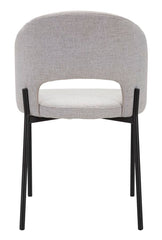 CHAIR HELSINKI GREY SET 2 PCS CM 51X53X80
