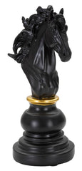 Chevalier d'échecs Noir et Or