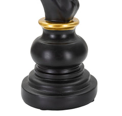 Chevalier d'échecs Noir et Or