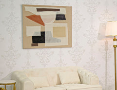 Tableau mural abstrait Redy Bois avec applications