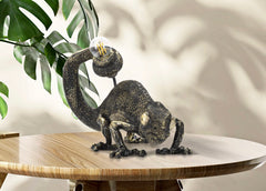 Lampe de table en résine Lizard Caméléon