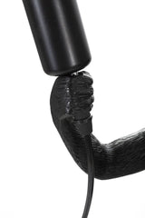 Lampe de table Singe Résine Noir