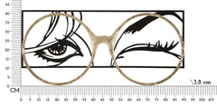 IRON WALL PANEL EYEWEAR CM 89,5X3,8X41,3