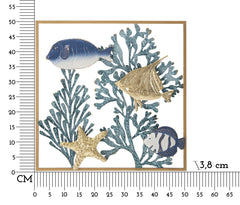 IRON WALL PANEL FISH CM 50,2X3,8X50,2