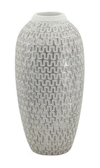 Vase en résine décoré de sculptures médiévales