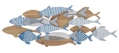 WALL PANEL FISH SEA CM 91X3X33,5