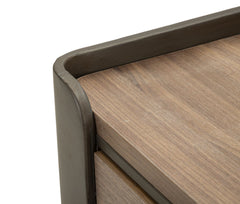 Table basse carrée Toronto avec 2 tiroirs pieds à assembler