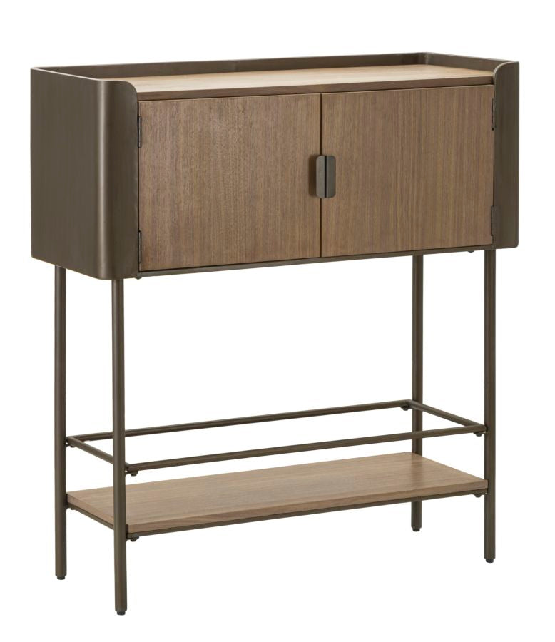 Armoire en métal et bois à 3 portes Toronto
