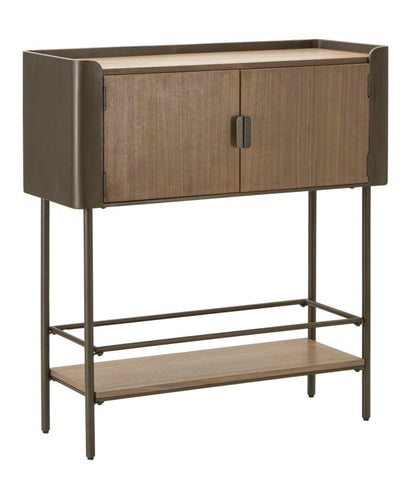 Armoire en métal et bois à 3 portes Toronto