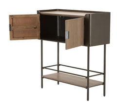 Armoire en métal et bois à 3 portes Toronto