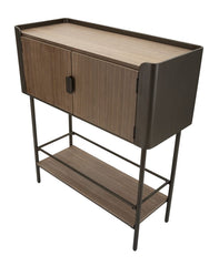 Armoire en métal et bois à 3 portes Toronto