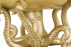 Plateau Octopus Métal Doré