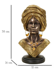 Buste Femme Turban Vêtements Africains