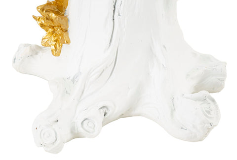 Lampe de table Perroquet résine décorations dorées