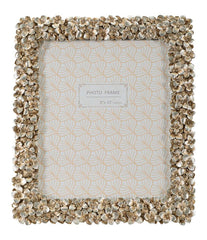 Cadre photo rectangulaire Flolly Résine fleurs
