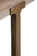 Table rectangulaire Ankara Métal et Bois
